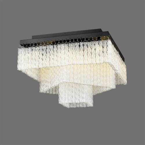 Люстра потолочная «LUMION» 6576/11CS, серия: SPIRALS (крепление на планке). Фото 2.