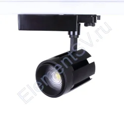 Светодиодный светильник трековый JH-GD001 4L 4L30 (30W, 220V, 15-60deg, warm white, черный корпус)