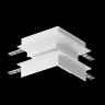 Коннектор угловой внешний Gravity встраиваемый белый (Белый) - фото 6