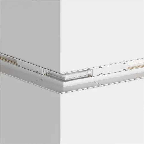 Коннектор угловой внешний Gravity встраиваемый белый (Белый) TRX010OCL-22W - фото 3