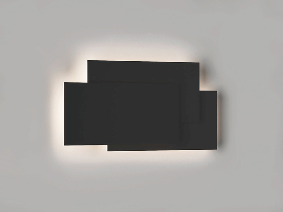 Светильник настенный GW черный, 4000K, 12Вт, GW-6809-12-BL-NW - фото