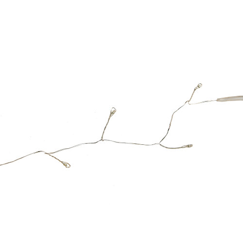 ULD-S0500-125-DTA WHITE IP20 DEWDROP Гирлянда светодиодная Роса, 5м, 125 светодиодов, Белый свет, Провод прозрачный - фото 2