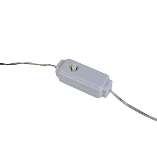 ULD-S0500-125-DTA WHITE IP20 DEWDROP Гирлянда светодиодная Роса, 5м, 125 светодиодов, Белый свет, Провод прозрачный - фото 3