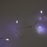 ULD-S0500-125-DTA WHITE IP20 DEWDROP Гирлянда светодиодная Роса, 5м, 125 светодиодов, Белый свет, Провод прозрачный - фото 6