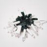 ULD-S0600-030-SGA WARM WHITE IP20 CANDLES Гирлянда светодиодная Свечки, 6м, 30 светодиодов, Теплый белый свет, Постоянное свечение, Провод зеленый - фото 4