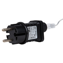 ULD-B12006-195-TTK WW-WH IP44 Бахрома светодиодная с эффектом мерцания, 12м, Соединяемая, 195 светодиодов, Теплый белый и белый свет, Провод прозрачный
