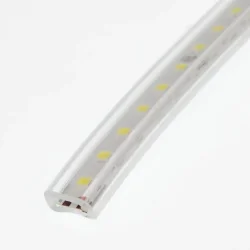 Светодиодная лента, 220V, 2835 120 led, warm white, 120B, IP68