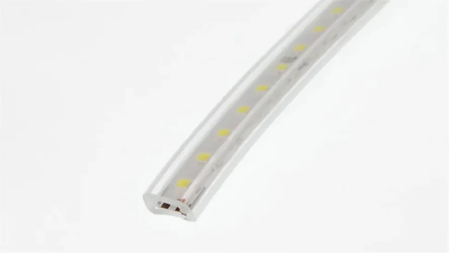 Светодиодная лента, 220V, 2835 120 led, warm white, 120B, IP68 - фото I