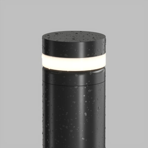 DK9816-BK Ландшафтный уличный светодиодный светильник VEGA, IP65, 12 Вт, 3000K, черный, алюминий. Фото 3