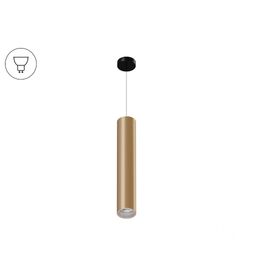 Подвесной светильник Trunk Hang (GOLD/D55/320mm — GU10) - фото 1