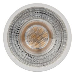 LED-JCDR-7W-6500K-GU10-38D-NR Лампа светодиодная, Форма JCDR, матовая, Серия Norma, Дневной свет 6500K, Угол свечения 38, Картон