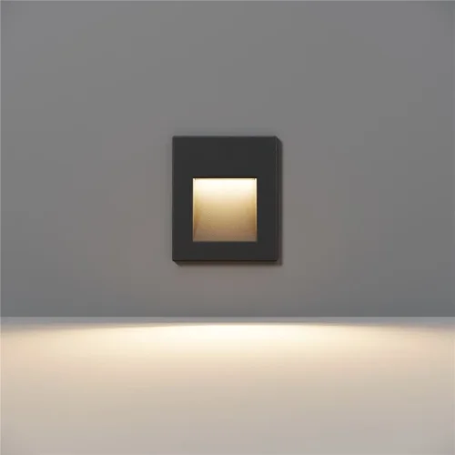 Подсветка для лестниц Агса 3000К 3Вт IP 65 (Черный) - фото 5