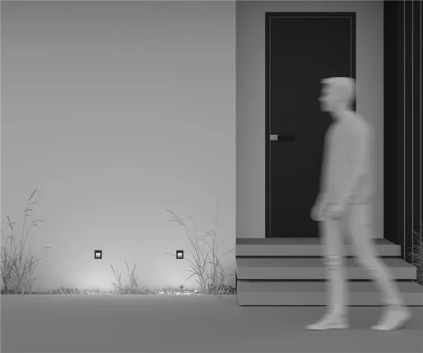 Подсветка для лестниц Агса 3000К 3Вт IP 65 (Черный) - фото 11