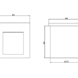 Подсветка для лестниц Агса 3000К 3Вт IP 65 (Черный)