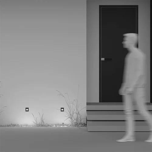 Подсветка для лестниц Агса 3000К 3Вт IP 65 (Черный) - фото 8