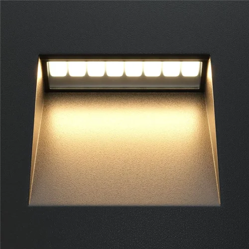 Подсветка для лестниц Агса 3000К 3Вт IP 65 (Черный) - фото 8