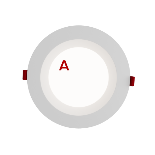 Светильник WOLTA PRO ДАУНЛАЙТ Ra90 ДВО06-24-041-4К-90 с БАП ЕМ1 Матовый - фото 1.