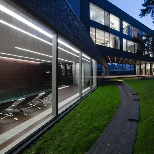 Линейный светодиодный встраиваемый светильник 53см 10Вт 3000К серебряный 101-300-53 - фото 4