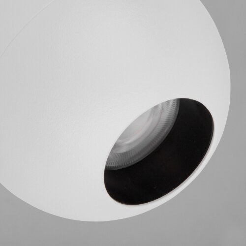 Трековый светодиодный светильник для однофазного шинопровода Ball Белый 8W 4200K - Фото 6