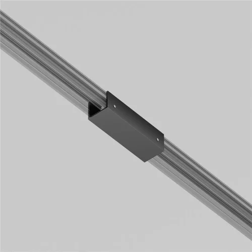 Коннектор прямой для профиля Elasity IP черный (Черный) - фото 5