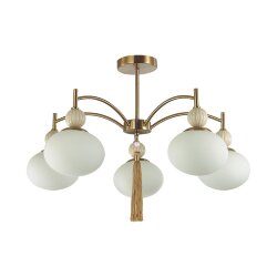 Люстра потолочная «LUMION» 8272/5C, серия: GLORIYA (крепление на планке) - -