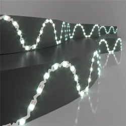 Светодиодная гибкая лента 12 В 6 Вт/м 60 Led/м 2835 IP20, холодный белый 6500K, 5 м Лента светодиодная гибкая 12V 6W 60Led 2835 IP20 холодный белый, 5м (052854)