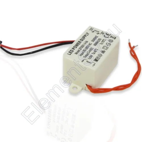 Светодиодный драйвер 1x3W LD44 (220V, 3W, 2-4V, 500mA) - фото 2.