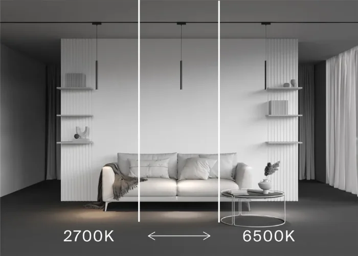 Трековый подвесной светильник Фокус / Focus Led Radity 2700-6500K 7Вт 36° Dim Smart (Черный) TR257-4-7WTW-M-B - фото 10