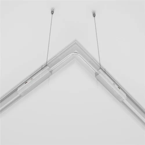 Коннектор питания угловой 15 см Exility белый (Белый) - фото 5