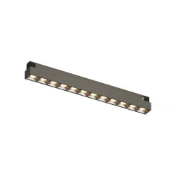 Светильник трековый SHINE GRILL ZigBee, 48В, 10Вт, 2700-6000K, IP20, темный никель, алюминий, Denkirs DK5971-DN