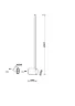 Настенный светильник (бра) Луч света / Light stick 3000К 7Вт (Латунь) MOD237WL-L6BS3K - фото 2