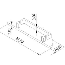 Заглушка для LC-LPP-1053 без отверстия