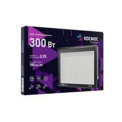 Прожектор светодиодный PREMIUM 300Вт 6500К 30000лм IP65 КОСМОС KOS_PR_LED_300