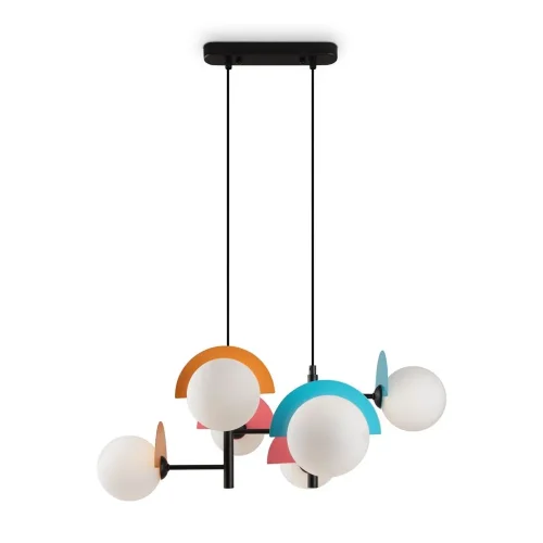 Подвесной светильник Freya FR5391PL-06CFL (Черный) - фото 6