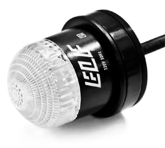 Лампа стробоскопическая диодная ELF, 7LED, 220В, синяя - фото