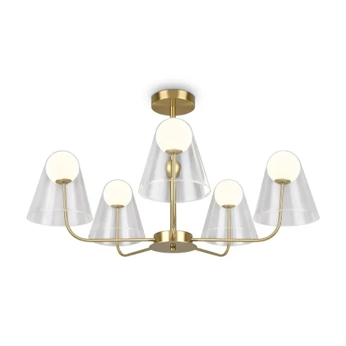 Подвесной светильник Freya FR5382PL-05BS (Латунь) - фото 2