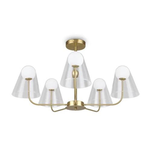 Подвесной светильник Freya FR5382PL-05BS (Латунь) - фото 3