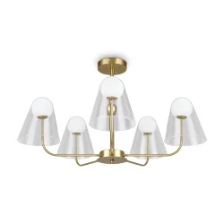 Подвесной светильник Freya FR5382PL-05BS (Латунь)