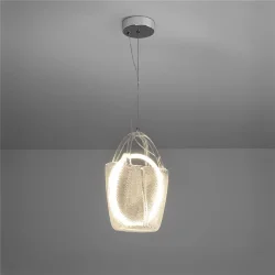 Подвесной светильник FR6223PL-L17TR Тоут / Tote 17 Вт LED (Хром) FR6223PL-L17TR
