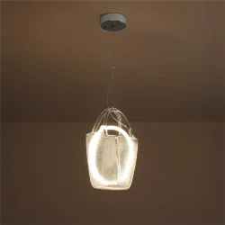 Подвесной светильник FR6223PL-L17TR Тоут / Tote 17 Вт LED (Хром) FR6223PL-L17TR