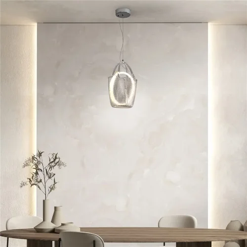 Подвесной светильник FR6223PL-L17TR Тоут / Tote 17 Вт LED (Хром) FR6223PL-L17TR - фото 4
