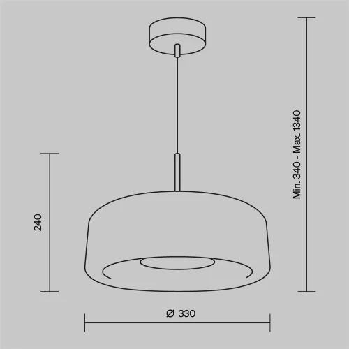 Подвесной светильник Madmen 3000K 6Вт (Латунь) - фото 4