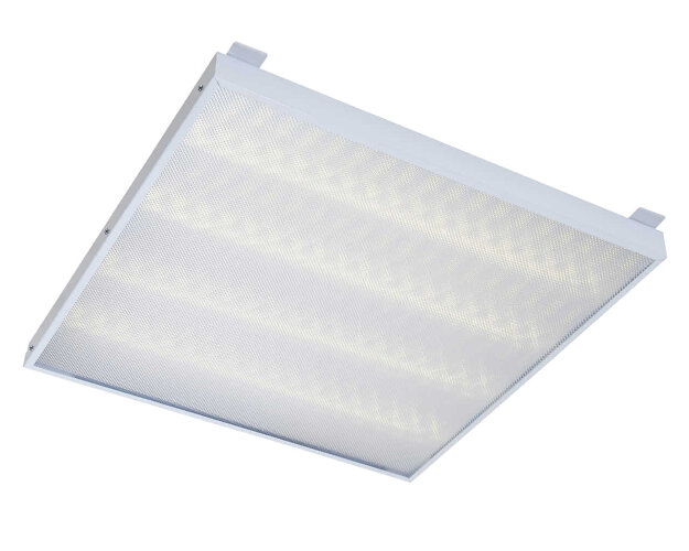 Универсальный офисный светодиодный светильник Грильято 40 Вт IP44 580x580x40 мм 4000K Призма - фото 3