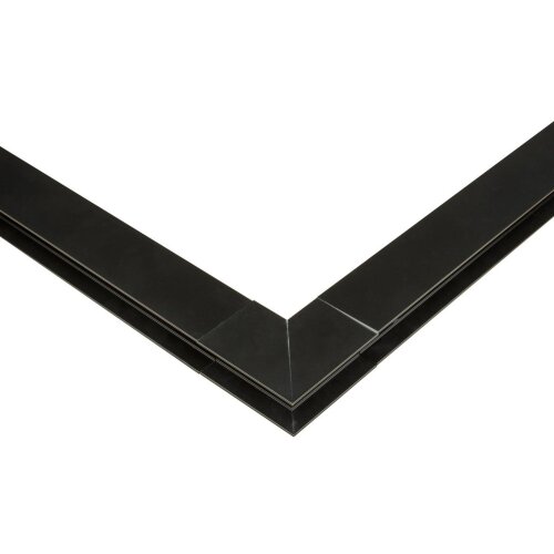 UBX-MS22-35 BLACK Коннектор для накладных магнитных шинопроводов, 35мм, Угловой, Вертикальный, Черный - фото 4