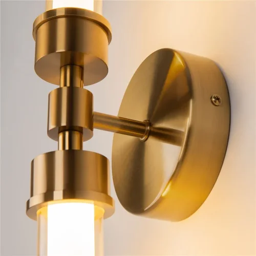 Настенный светильник (бра) Stelo 3000К 7Вт (Латунь) - фото 7