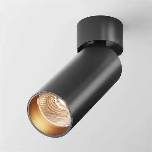 Потолочный светильник FOCUS LED 2700К 12Вт 50° (Черный) - фото 4