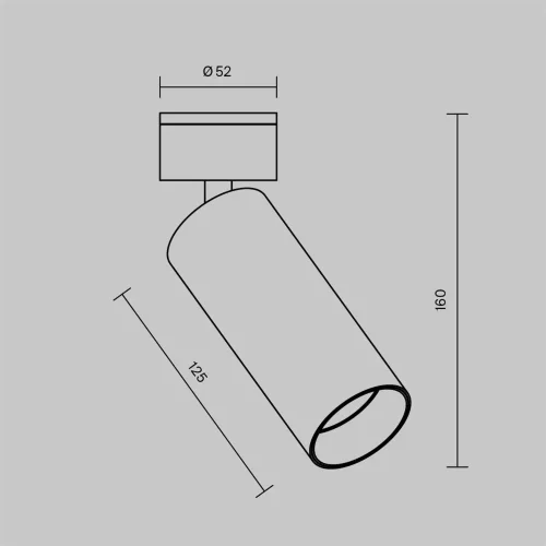 Потолочный светильник Фокус / FOCUS LED 12 Вт 2700 К 50° (Черный) C055CL-L12B2.7K-W-B - фото 9