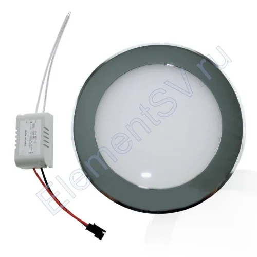 Светодиодный светильник встраиваемый IC-RCH D180 (8W, Warm White) - фото.