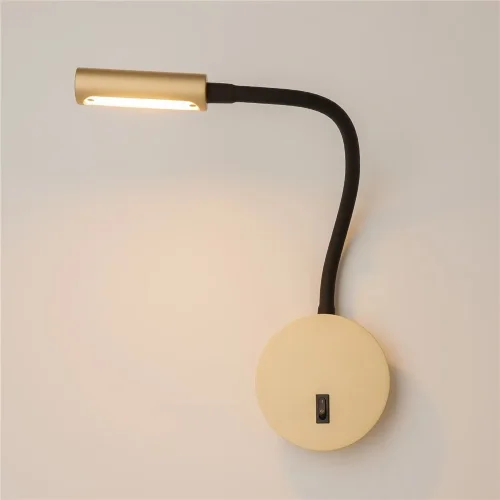 Настенный светильник (бра) Stem 3000К 3Вт IP 20 (Матовое Золото) - фото 13