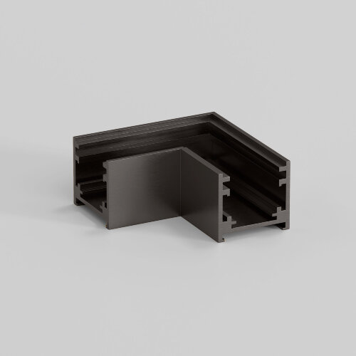 Titan Line Коннектор угловой для накладного шинопровода титан - Фото 2